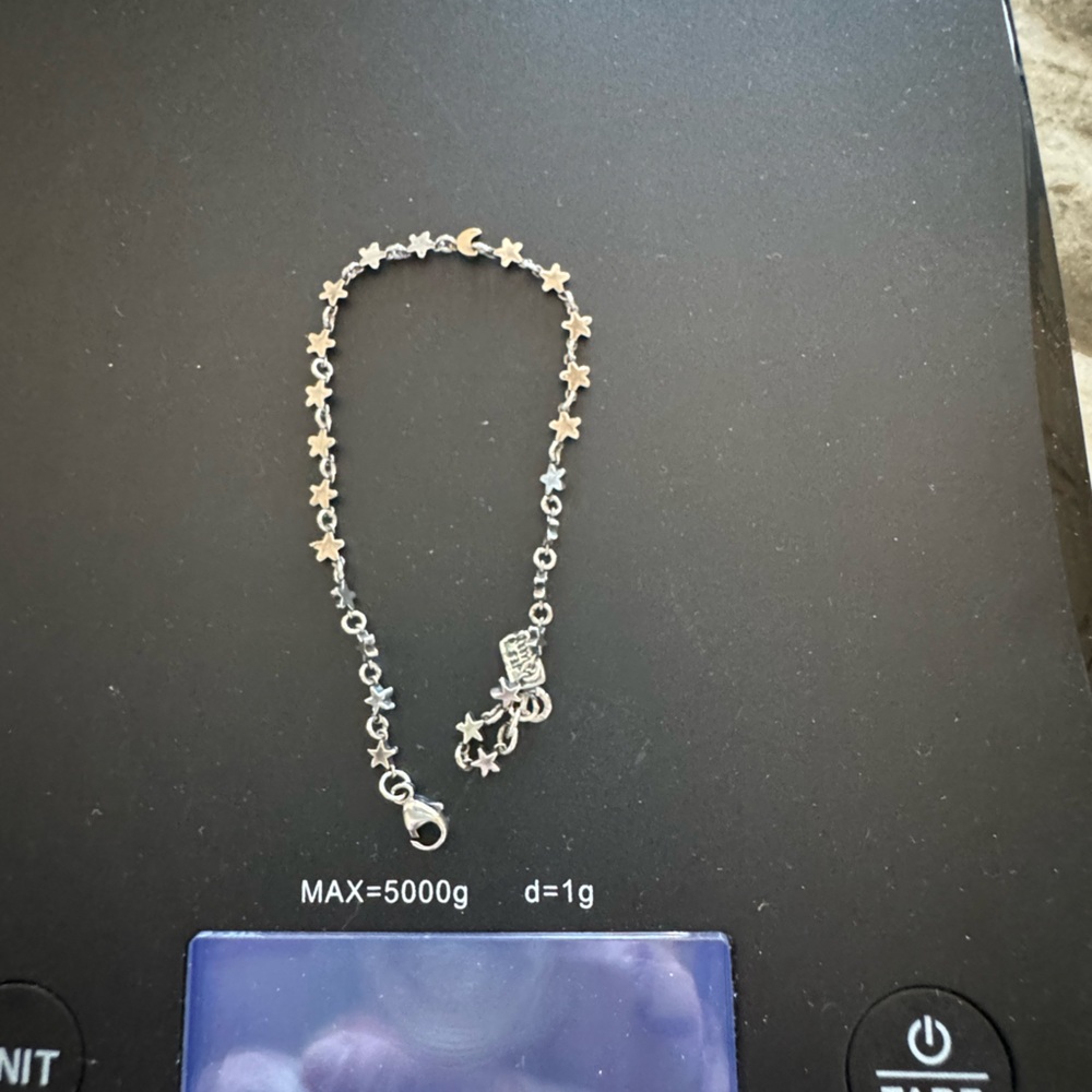 Jes MaHarry Starburst silver and 14k gold bracelet